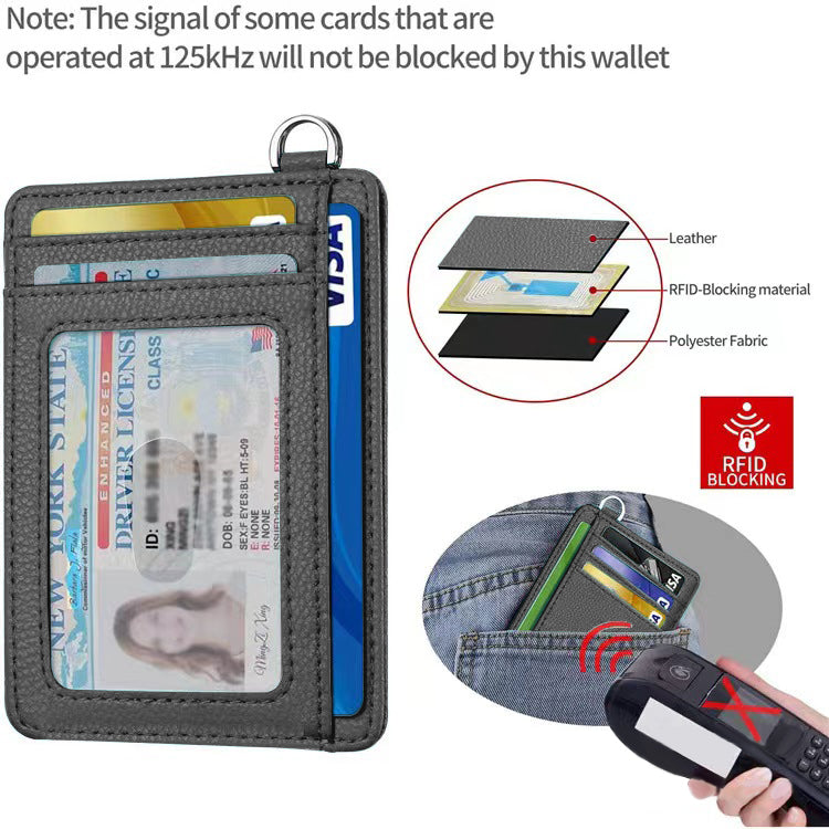 VpiuV® Portafoglio da Uomo | Portafoglio Slim Piccolo Sottile