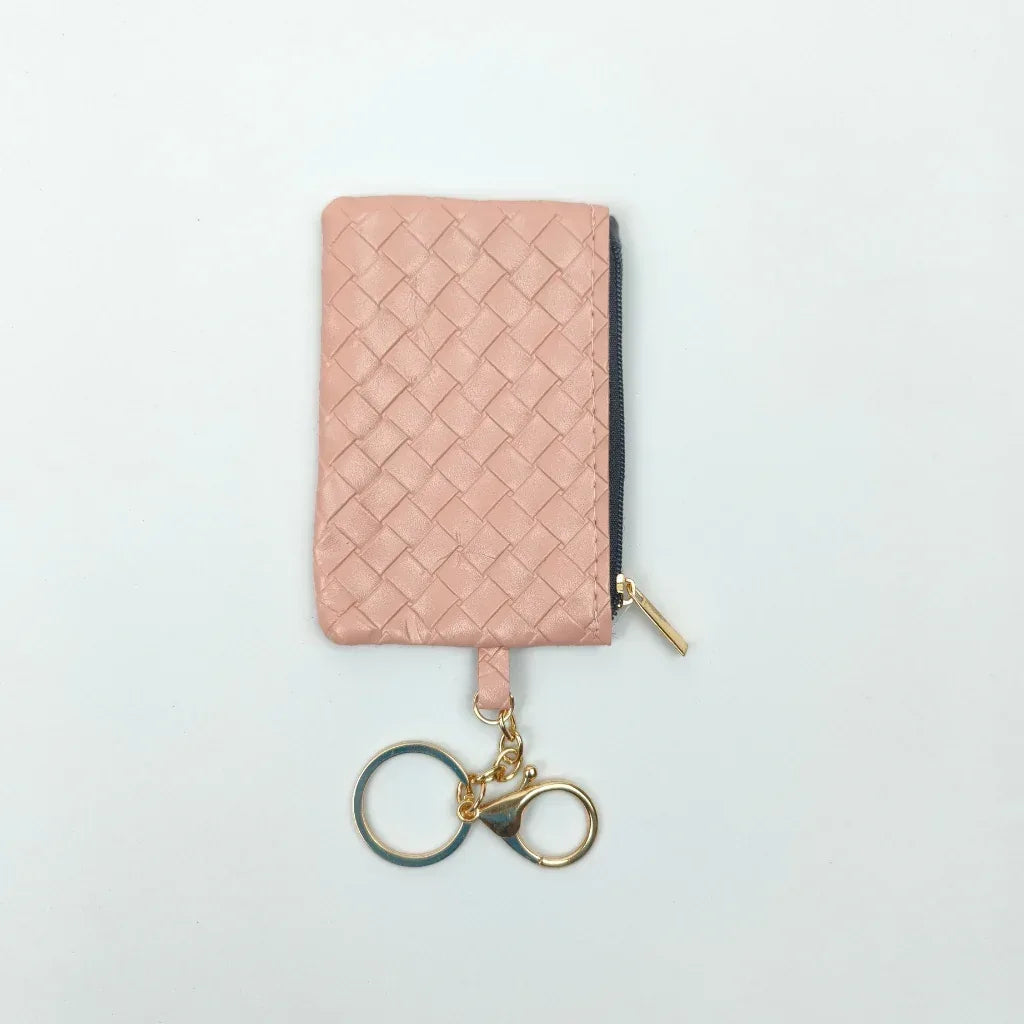 Ruby Weave Keychain Wallet