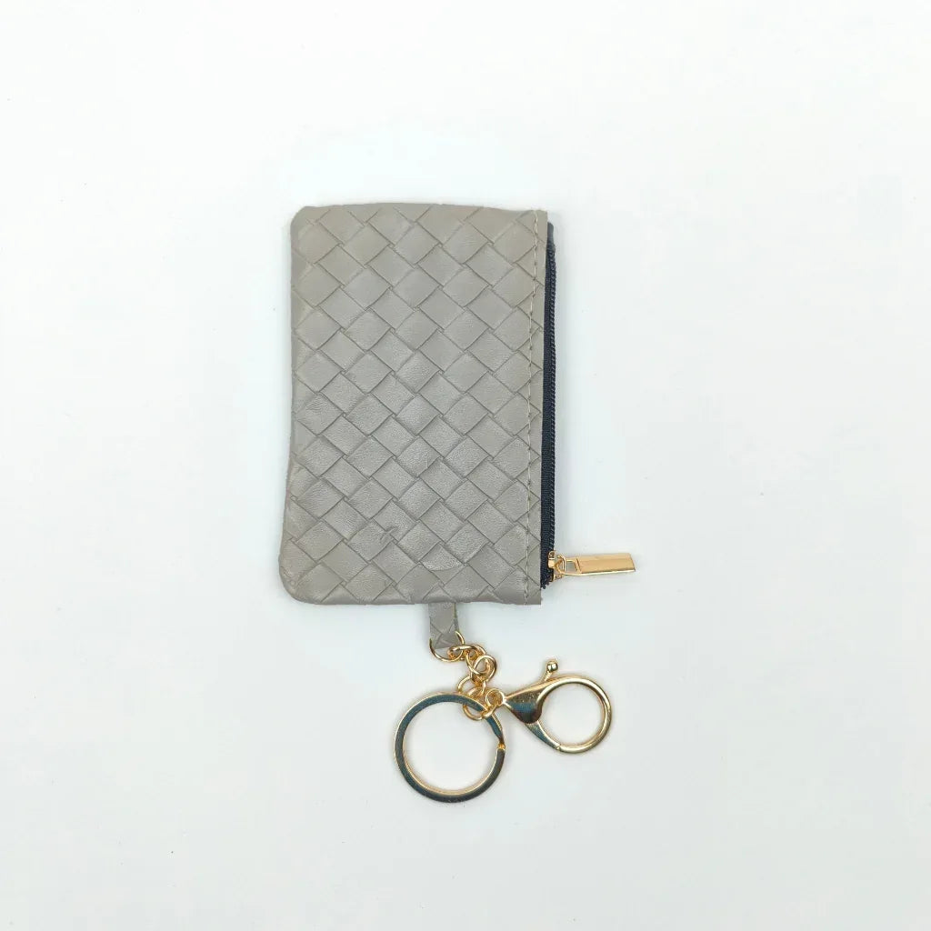 Ruby Weave Keychain Wallet