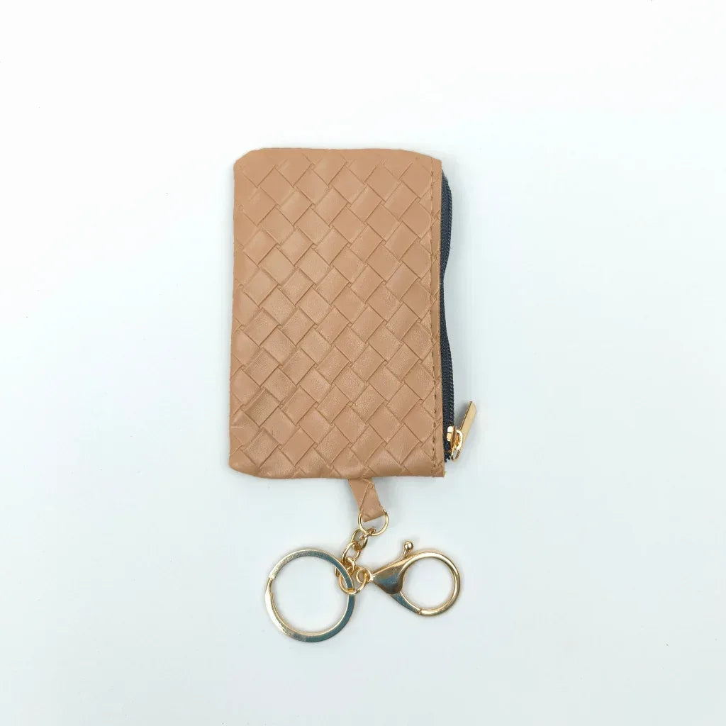 Ruby Weave Keychain Wallet